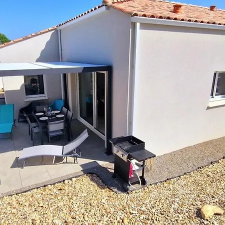Le Bonheur Est Dans Le Veillon Maison Neuve 3 De 2025, 7 Personnes, Avec Jacuzzi 6 Personnes Et Climatisation Réversible Casa vacanze Talmont-Saint-Hilaire